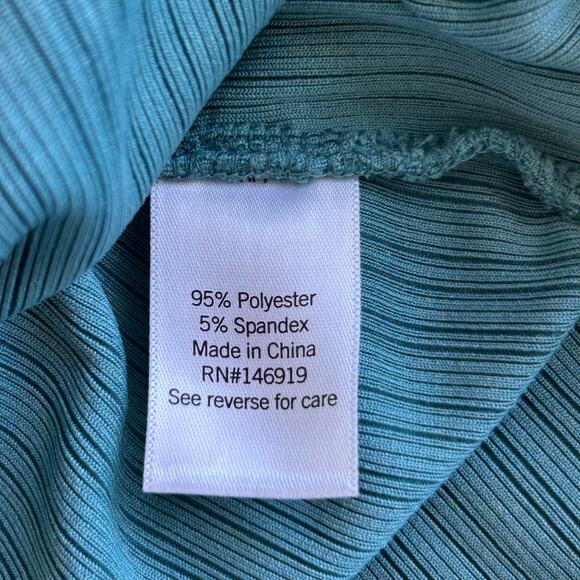 Nine West Textured Wrap Top, Sz Unknown - Picture 6 of 9